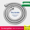 High-Pressure Stainless Steel Shower Hose - Explosion-Proof for Cold & Hot Water