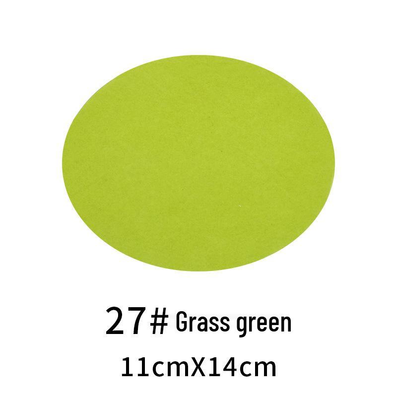 Universal Suede Oval Iron-On Elbow & Knee Patch Sticker for Jackets & Sweaters