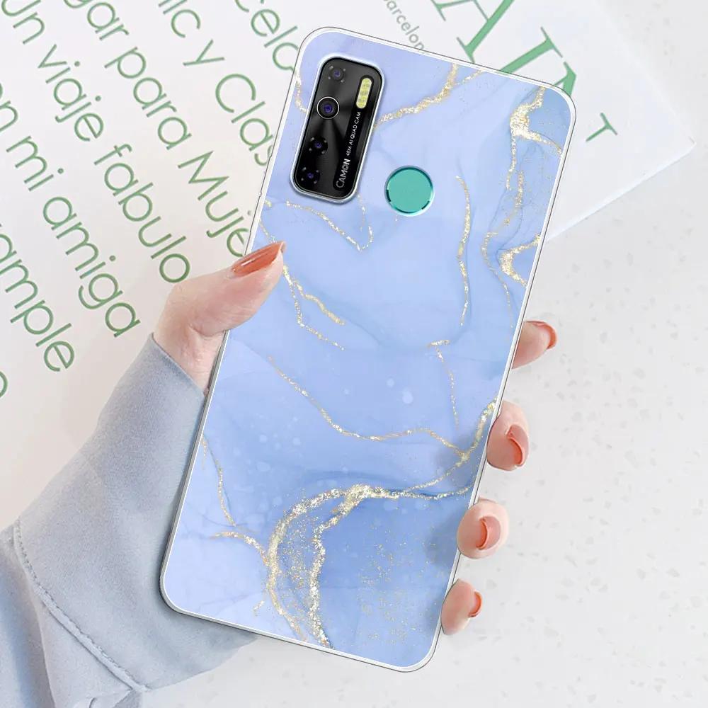 For Tecno Spark 5 Pro Case Cover For Tecno Camon 15 Air /Camon15 Funda Clear Soft Silicone TPU Phone Case or Tecno Spark 5 Coque