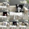 Classic Comic Anime T-Tomodachi Game 1 Pillow Case Linen Pillow Case Sofa Home Decor Cushion Cover Cushion Cove