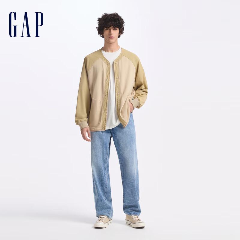 

GAP Унисекс Кардиган-толстовка с V-образным вырезом и цветовыми блоками XXXL