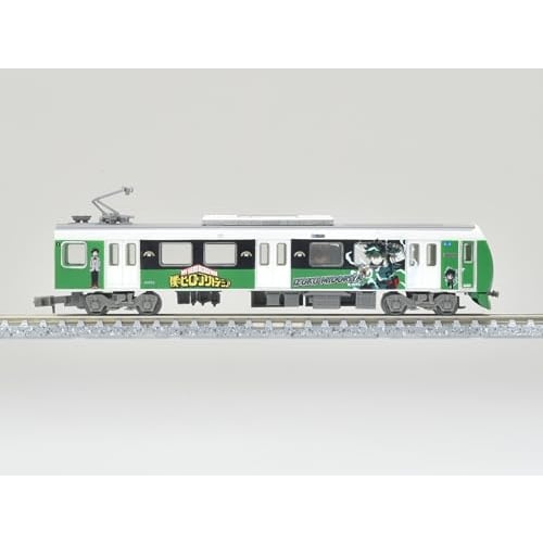 Railway Collection Tetsuro Shizuoka Railway A3000 Series My Hero Academia Izuku Midoriya 2-Car Set Diorama Supplies