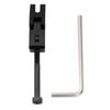 Musiclily Pro String Bridge Replacement for Floyd Rose Black 10.8mm 1st/6th Saddles, Original/Special,
