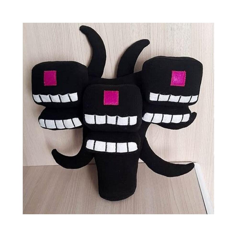 (B) 30cm Game Character Wither Storm Cartoon Plush Doll Soft Stuffed Plushie Baby Toy Birthday Halloween Gift