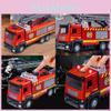 Fire Truck Toy With Water Spray And Inertia Drive For Kids Educational Play