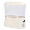 Rice Dispenser Multifunctional 3L Sealed Rice Storage Container with Detachable Lid Measuring Cup for Beans Grains Dry Food