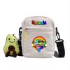 Sprunki Cartoon Rhythm Box Mini Crossbody Bag Canvas Street Fashion For Girls And Teens