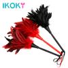 IKOKY Feather Sex Whip Clitoris Tick Massage Slave Role Play Flirting Spanking Bondage Adult Game Sex Toy for Couples Sex