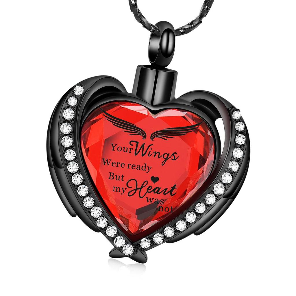 Stylish Stainless Steel Necklace Pet Remembrance Necklace Perfect for Pet Ashes Designed for Convenience and Durability