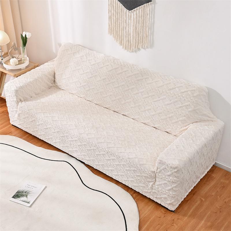 Thick Jacquard Elastic Sofa Cover Slipcover Stretch Armchair Cover L Shape Corner Sofa Slipcover for Living Room
