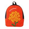 Momentum Kids Flower B5 Orange Backpack, Size, K-799,