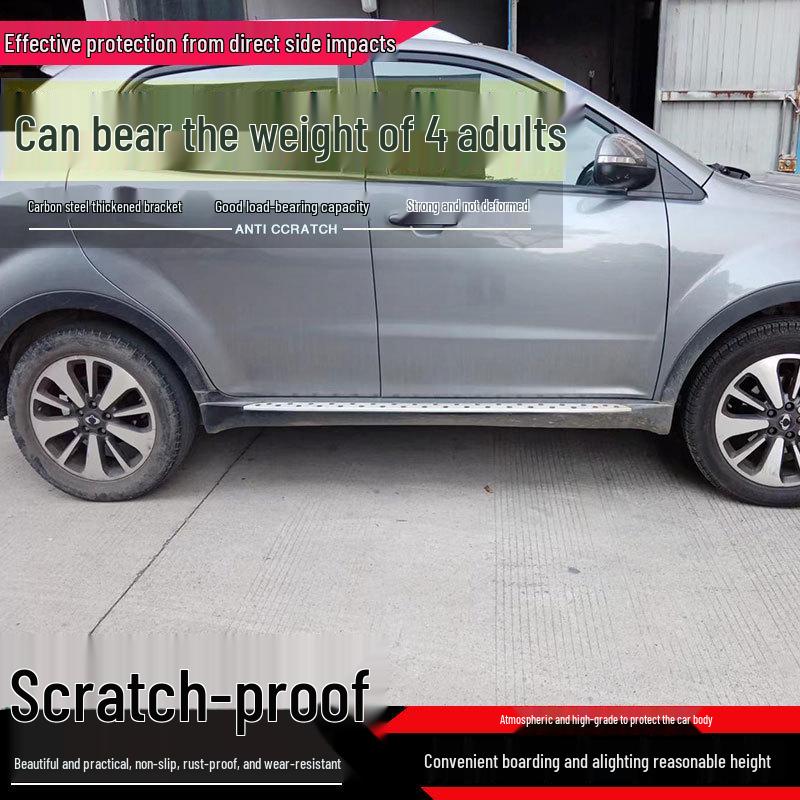Left and Right Side Step Foot Pedals for SsangYong Korando - Modification Accessories.