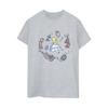 Disney Womens/Ladies Alice In Wonderland Falling Cotton Boyfriend T-Shirt