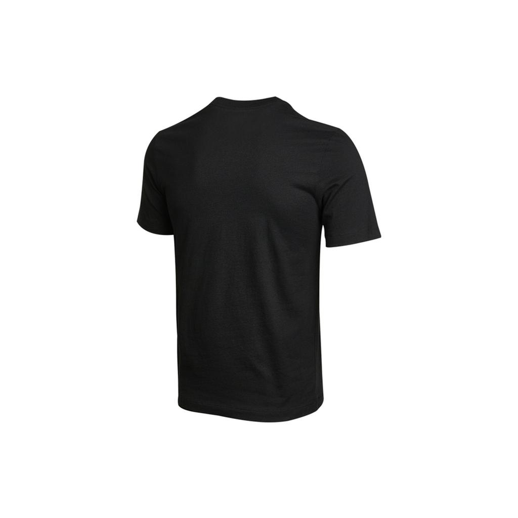 Men's Nike Nsw Tee 1 Food Shrimp Large Logo Printing Sports Short Sleeve Black T-Shirt DD1289-010