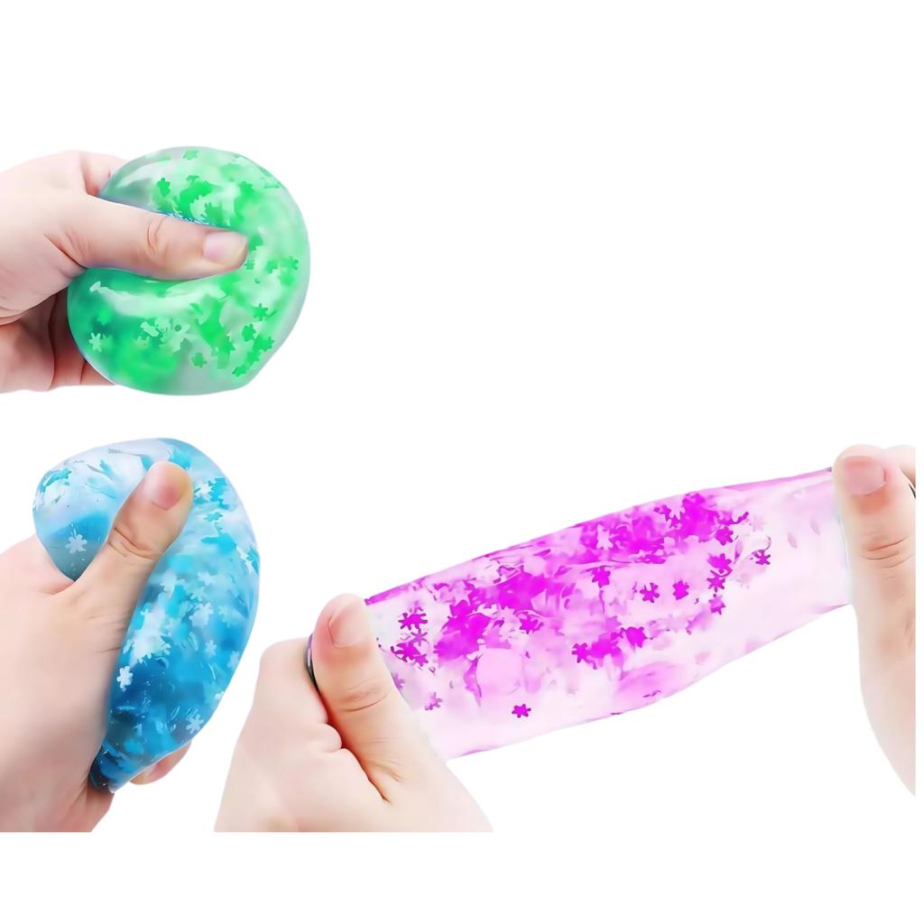 Interesting Clay Kneading Ball Sensory Toy Deformable Squeeze Handmade Finger Pinch Decompression DIY for Children & Adults