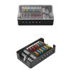 Multiple Circuit Fuses  Block Heat Resistant ABS 6 Way/12 Way Automotive Fuses  Box Simple Installation for Car Modifica