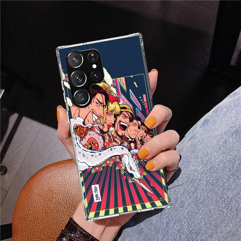 Yakuza 0 Game Phone Case For Samsung Galaxy S24 S25 Edge S26 Ultra S23 S22 S21 Plus S20 FE + Personalized Print Cover Galaxy S24