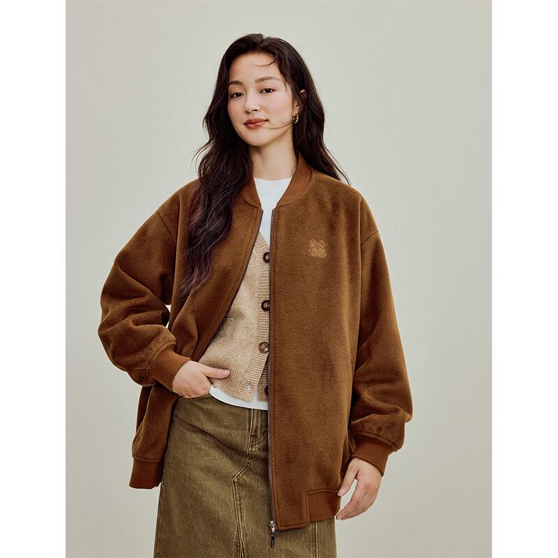 Inman Damen Stockente Stehkragen Stickjacke