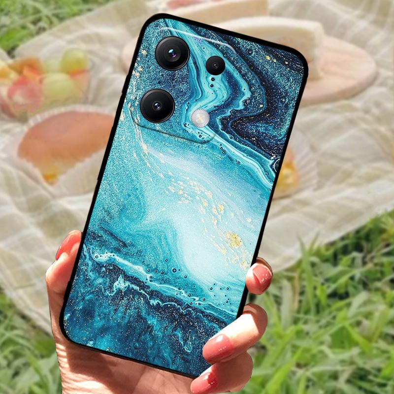 Cases For Xiaomi Redmi Note 14S Coque 2502FRA65G Silicone Soft TPU Phone Cover Funda For Redmi Note 14S 4G Cool Protector Shells