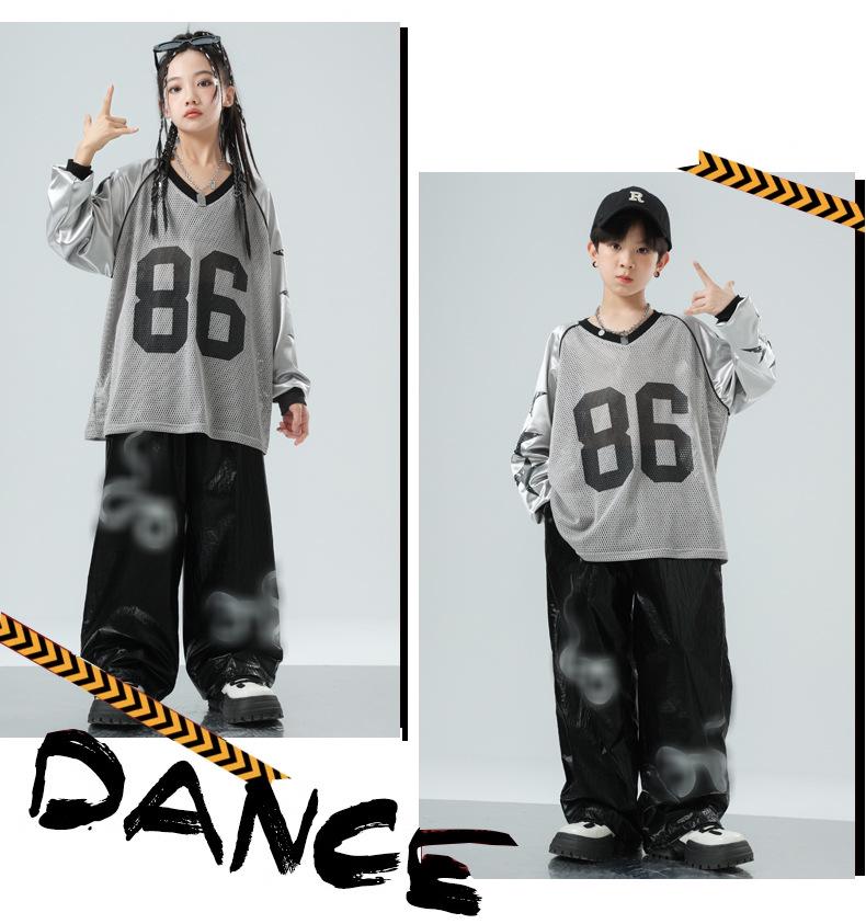 Abbigliamento Trendy Hip Hop e Jazz per Bambini - Stile Americano
