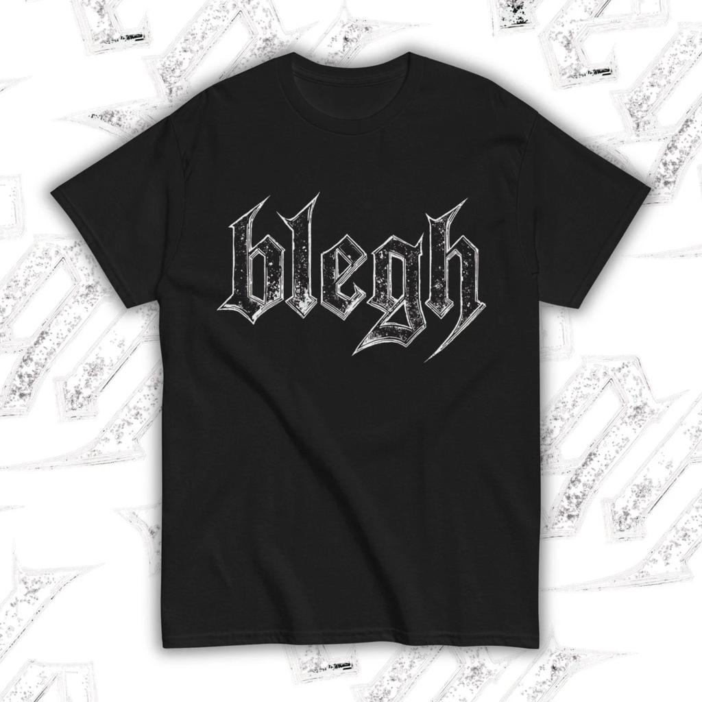 Blegh Metalová Hudba Grafické Tričko Metalcore Alternativní Fanouškovské Tričko
