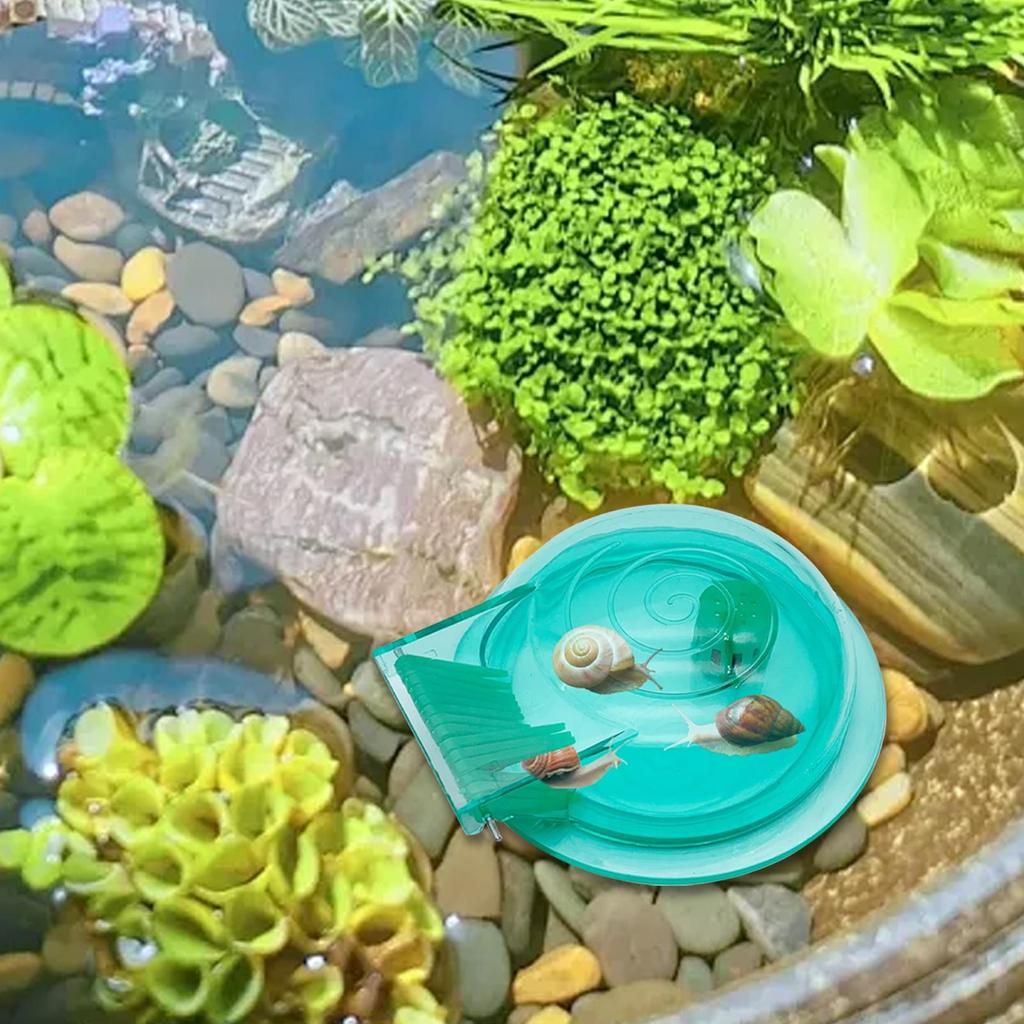 Snail Traps for Freshwater Aquarium Fish Tank Snail Catcher Aquarium Cleaning Supplies Planaria Catch Box for Household Fish