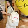 Japanese ins new high-value backpack size student light junior high school students go out leisure small backpack