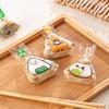50/100 Pcs Cartoon Capybara Koala Triangle Rice Ball Packaging Bag Nori Onigiri Sushi Bag Sushi Making Mold Bento Accessories