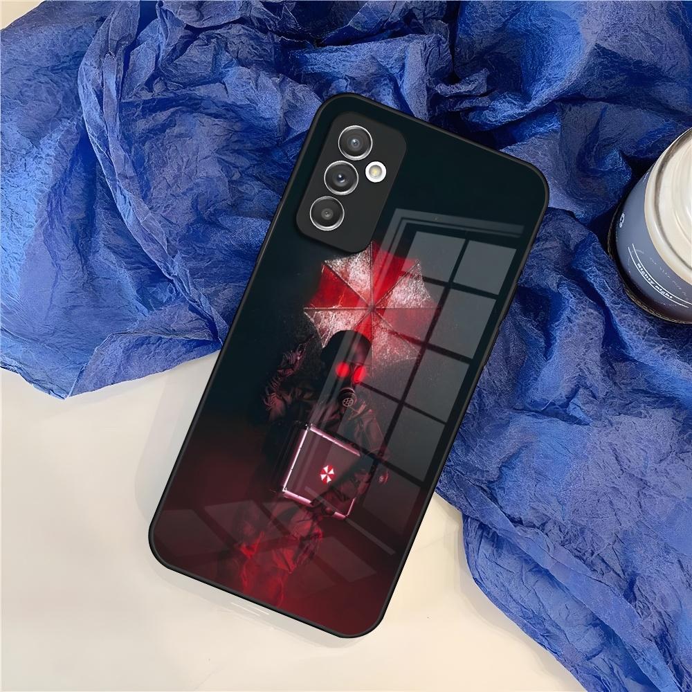 Umbrella Corporation Phone Case for Samsung Galaxy S25 S24 S30 S21 S23 S20 S22 Fe Note 20 Pro Ultra Plus glass Cover