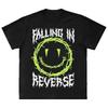 2025 Falling in Reverse Grafik Baumwollhemd Unisex Männer Frauen Sommer Kurzarm Mode Marke Luxus Lässig Vintage Tägliches T-Shirt2