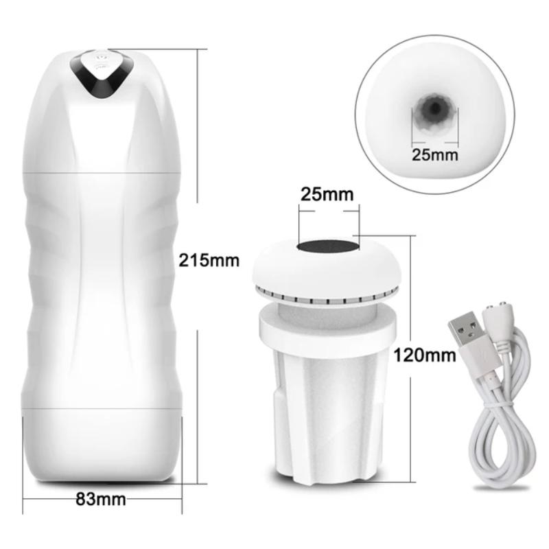 18+ Automatic Male Sucking Mastubator Vibration Blowjob Machine Masturbation Cup Sex Toys Adult Goods for Men Masturbate Supplies