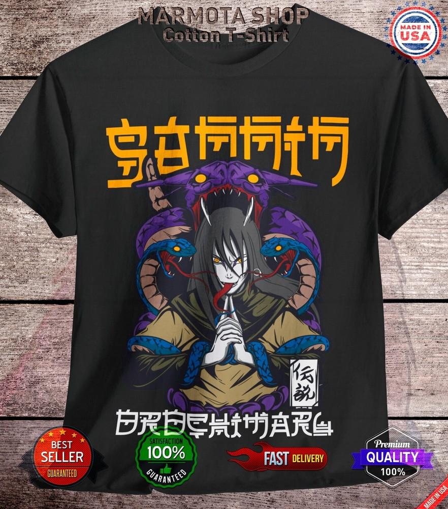 

Orochimaru Shirt Naruto Shippuden Sasuke Kakashi Anime Tee T-Shirt All Size 4XL