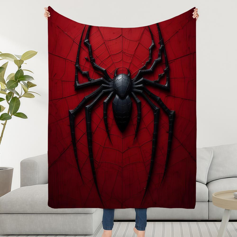 Blanket Throw Super Cosy Plush Living M-ManS S-SpiderS-ES Room Sofa Couch Childish Logo Birthday Gifts
