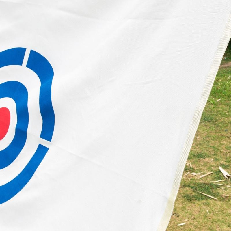Telo bersaglio da golf 1,5x1,5m Telo per colpire da golf Bersagli per pratica golfistica Ausili per l'allenamento del golf per migliorare l'accuratezza