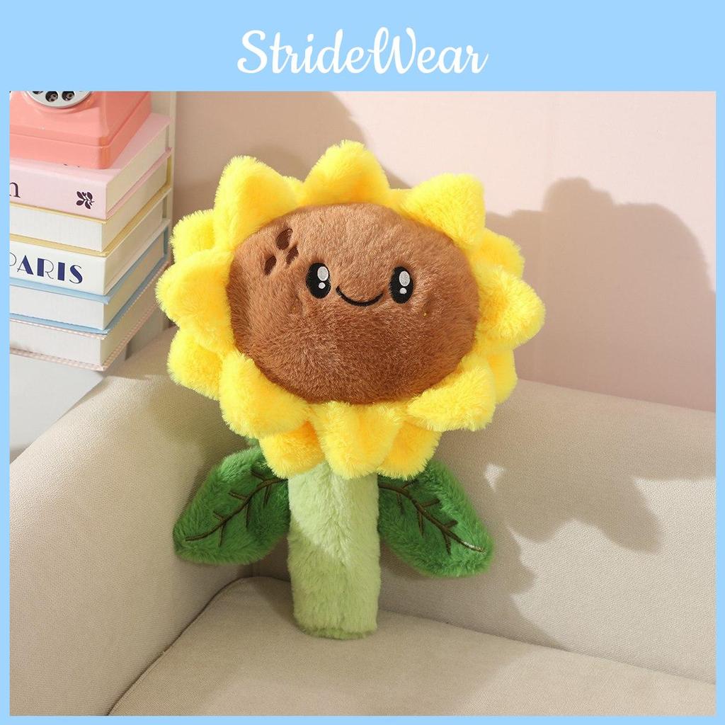 Cartoon Sunflower Plush Toys Children Soft Fill Doll Decorations Holiday Gift