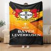 Bayer Leverkusen Theme Printed Blanket - Perfect for Couch, Bed, Travel & Outdoor Use | Machine Washable, Cozy & Durable.