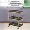 Titanium Mobile Serving Cart