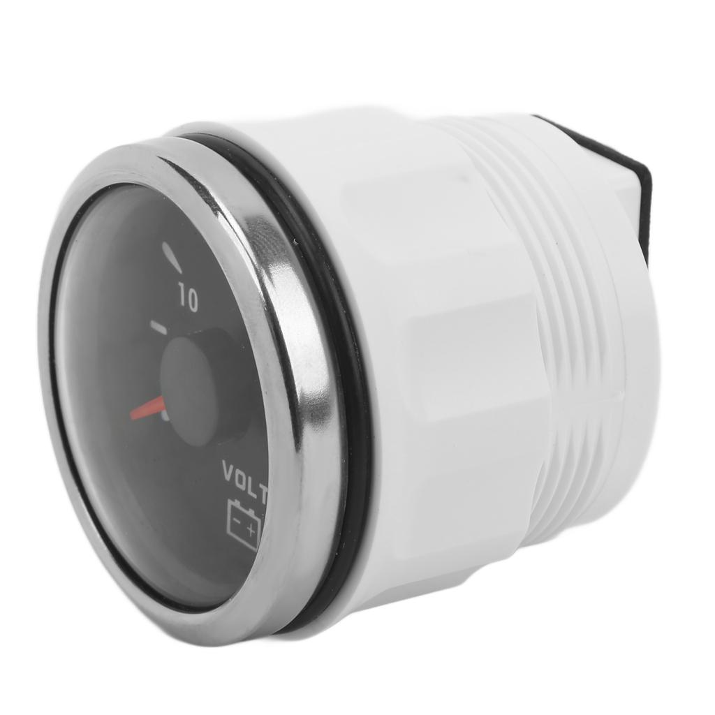 52mm Marine Voltage Gauge 8?16V Pointer 7 Colors Backlight IP67 Waterproof Voltmeter for Boat RV