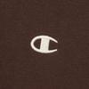 Long Brushed One Point Logo Hooded Brown [Champion] Sweatshirt, Sleeve, 100% Cotton, Lining, RelaxFit, Embroidery, Sweatshirt, Men's Casual, C3-A102