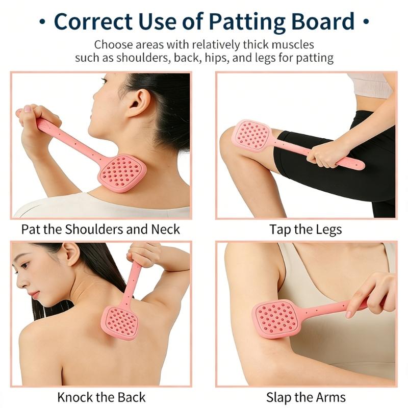 34cm Heat Resistant Silicone Gua Sha Board Weighted Ventilated Massage Stick For Professional and And Home Health