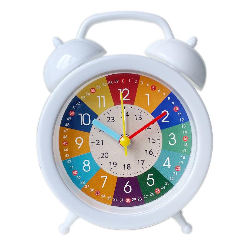 

«Бесшумный пластиковый будильник для детей»: Идеально подходит для раннего обучения детей, идеальный компаньон у кровати для мальчиков и девочек.