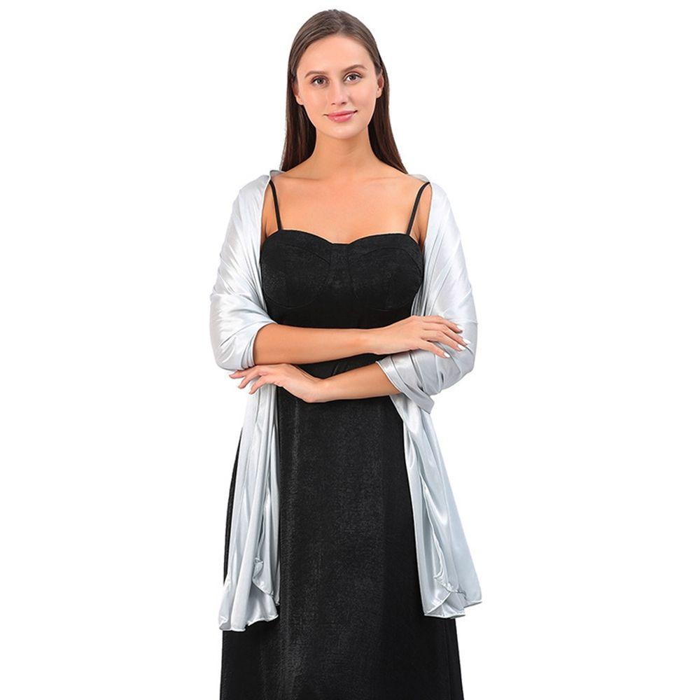 Matrimoni Abito da Sera Sciarpe Accessori Sciarpa di Seta Scialle di Raso Sciarpa da Donna Sciarpe Stile Coreano