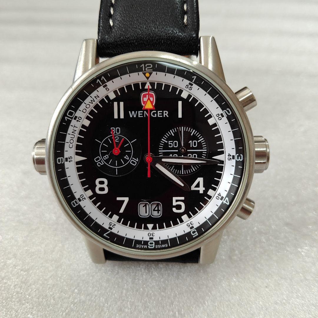 Used Wenger 70844 Analog Chronograph Movable Junk