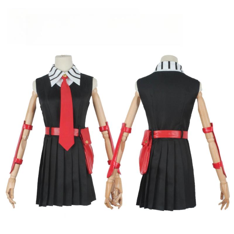 Anime Akame Ga KILL! Akame Cosplay Costume Dress Belt Tie Accessories Full Set Uniform Set Halloween Carnival Party Clothing