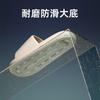 Cool Slippers Couple Style Indoor Home Silent Non-slip Deodorant Slippers Simple Soft Bottom One-word Drag