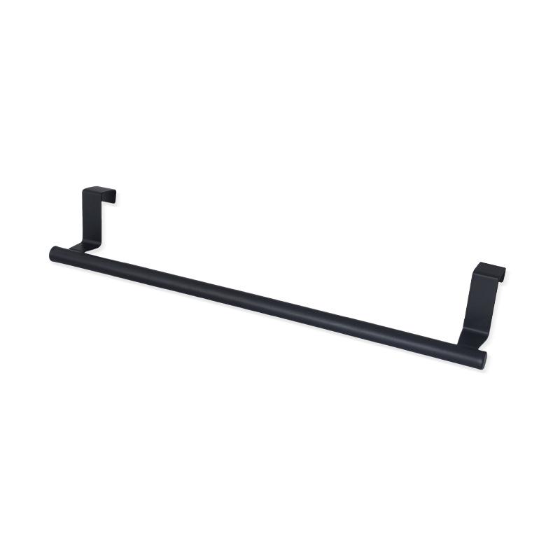 Punch-Free Double-Layer Towel Rack: Removable, Retractable Bath Towel Rod with Storage