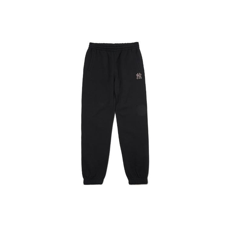 New MLB New York Yankees Knitted Sweatpants Unisex Black 3ATPB0116-50BKS