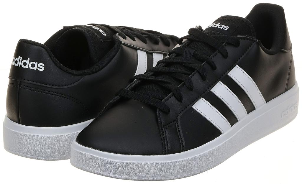 Sneakers Grand Court Base EOS85 Core Black Cm [Adidas] Men's Black/Footwear White/Core (GW9251) 28.0