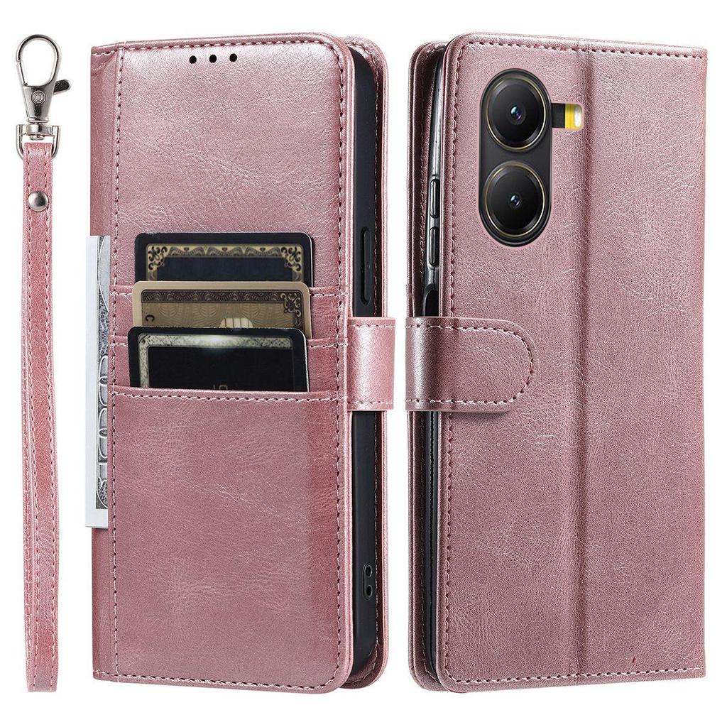 Cover for Xiaomi POCO X7 Pro 5G,M7 4G Retro PU Leather Flip Wallet Phone Case Multi Card Slots