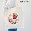 Marushin Moomin Autumn Wreath Tote Organic 1425024500 Bag, A4, Cotton,
